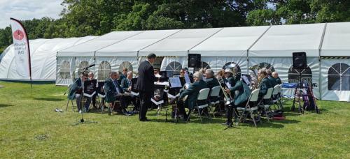 CCC band proms in the park